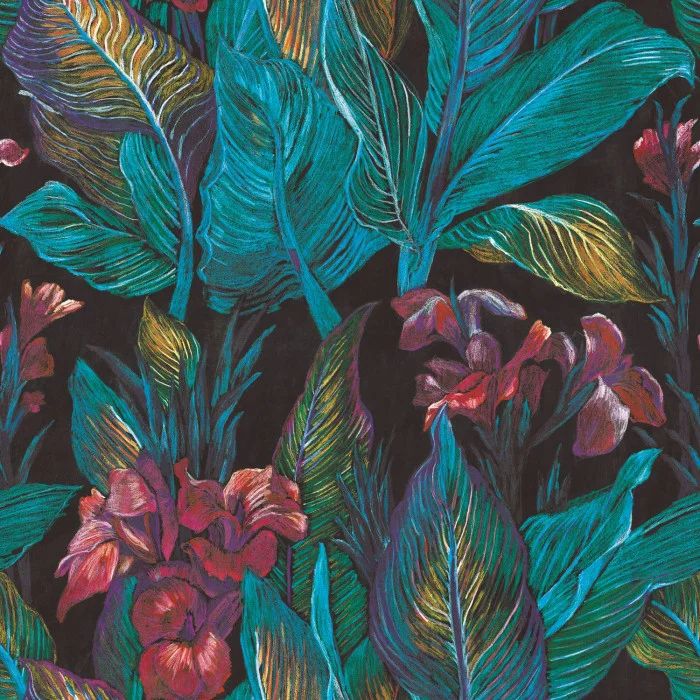 Botanica Wallpaper Panel Iris BOTA85957249 BOTA8595 72 49 By Casadeco
