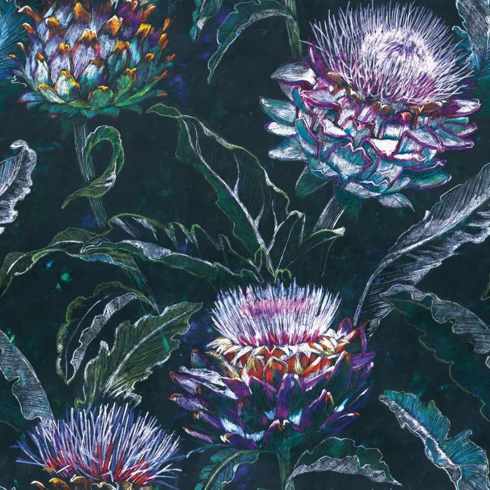 Botanica Wallpaper Panel Cynara BOTA85965719 BOTA8596 57 19 By Casadeco