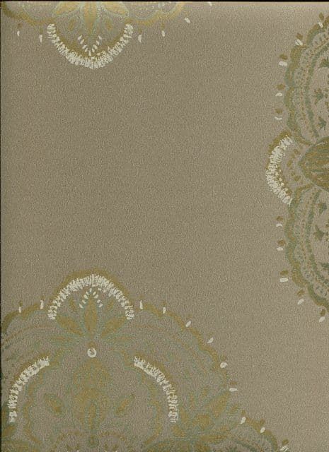 Alhambra Wallpaper Mirador Medallion 2618-21332 By Kenneth James For Portfolio