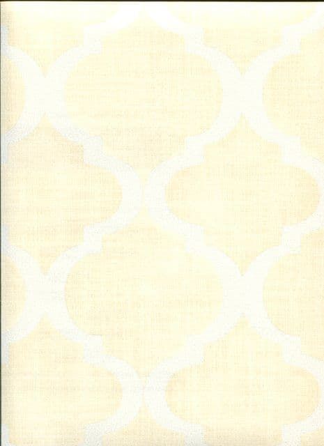 Alhambra Wallpaper Palace Quatrefoil 2618-21353 By Kenneth James For Portfolio