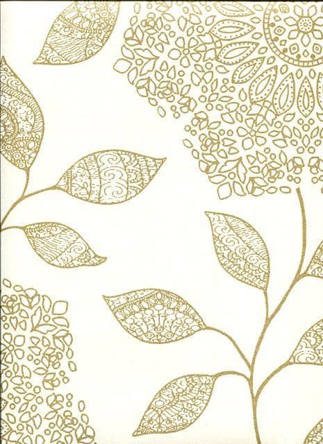 Alhambra Wallpaper Shirazi Floral 2618-21319 By Kenneth James For Portfolio