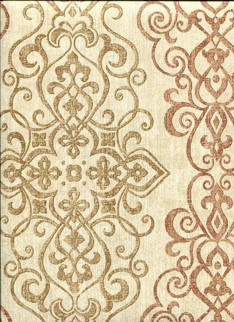 Alhambra Wallpaper Sultan Stripe 2618-21345 By Kenneth James For Portfolio