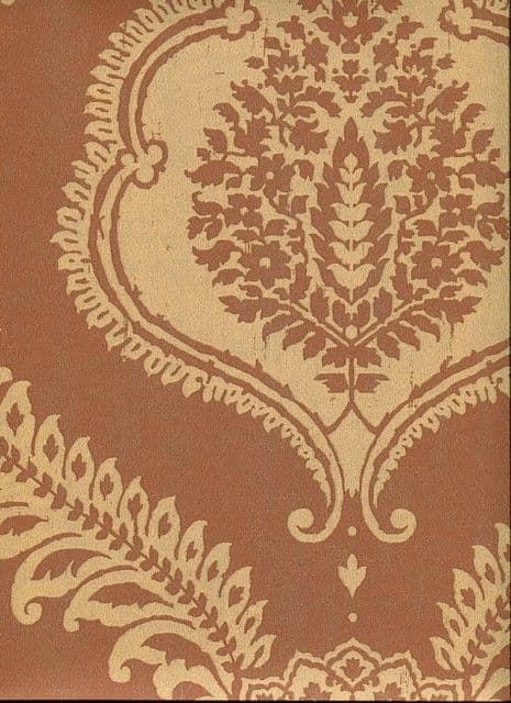 Alhambra Wallpaper Zoraya Damask 2618-21305 By Kenneth James For Portfolio