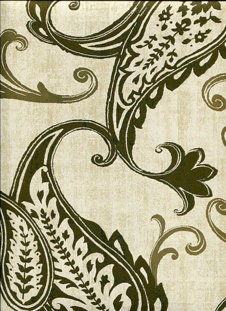 Alhambra Wallpaper Zoraya Paisley 2618-21307 By Kenneth James For Portfolio