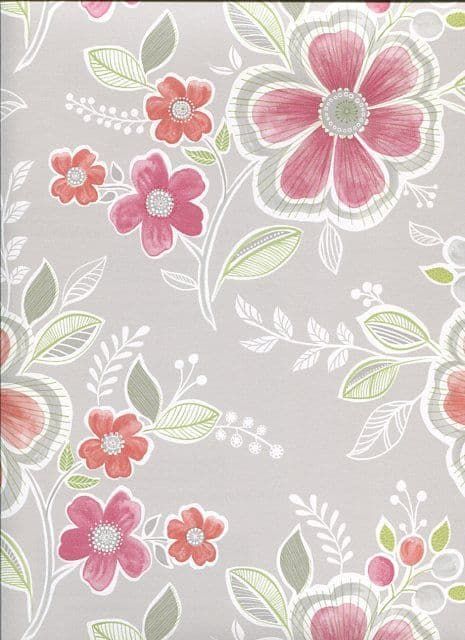 Ami Charming Prints Wallpaper Chloe 2657-22202 By A Street Prints For Brewster Fine Decor