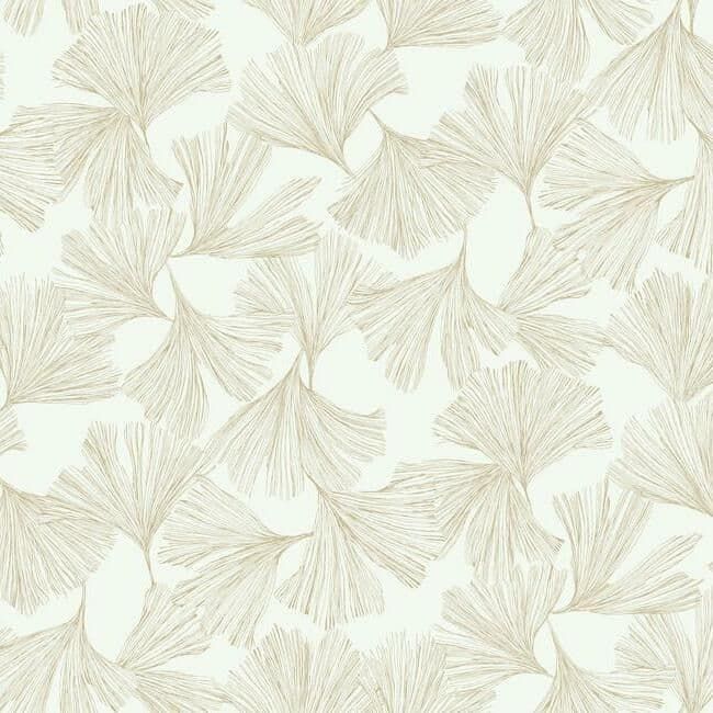 Antonina Vella Dazzling Dimensions Volume II 2 Wallpaper DD3741 Gingko Toss By York Designer Series