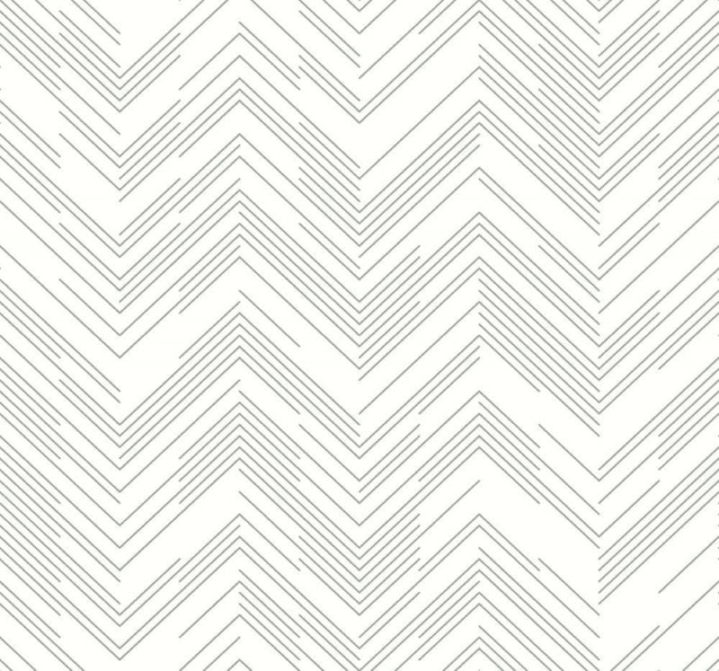 Antonina Vella Modern Metals Second Edition Wallpaper Polished Chevron MD7223 By York Designer Serie