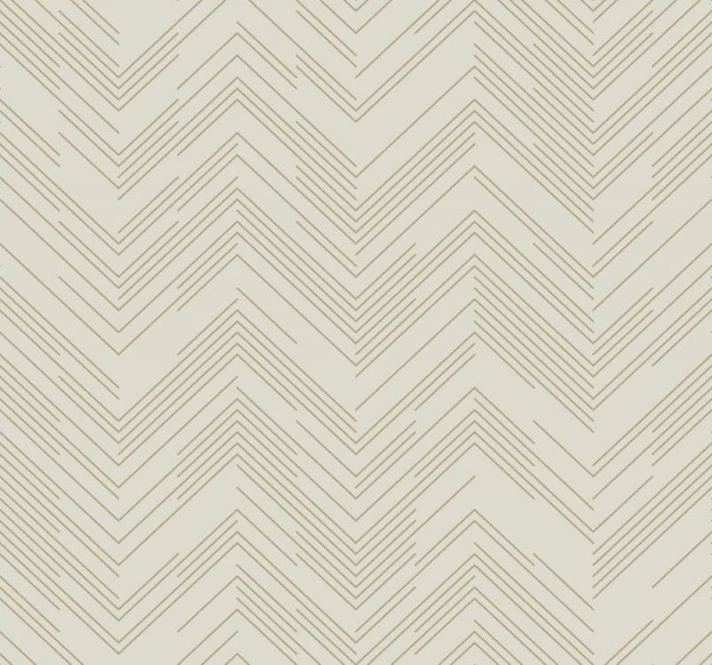 Antonina Vella Modern Metals Second Edition Wallpaper Polished Chevron MD7225 By York Designer Serie