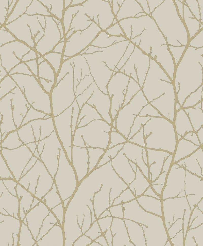 Antonina Vella Modern Metals Second Edition Wallpaper Trees Silhouette MD7122 By York Designer Serie