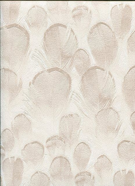 Antonina Vella Natural Opalescence Wallpaper Y6230102 Feathers By York Designer Series For Dixons