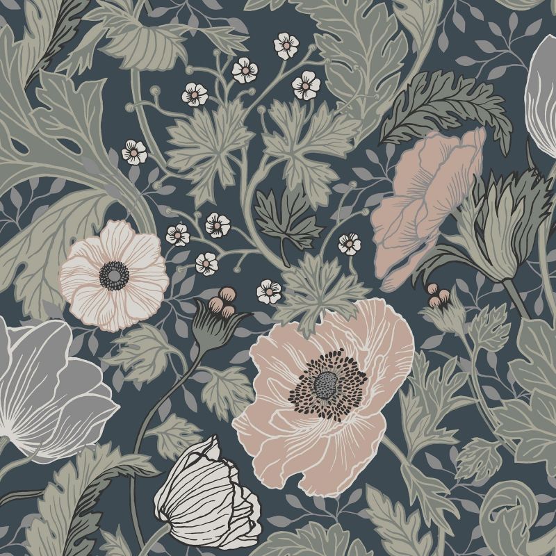 Apelviken Wallpaper Anemone 44103 By Midbec For Galerie