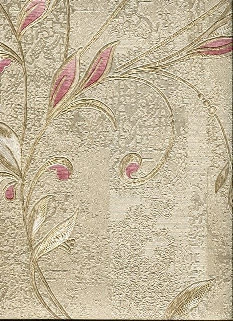 Ariana Abelie Red Taupe Wallpaper 35322 By Ora