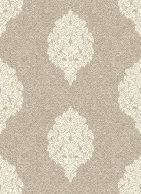 Ariana Floriana Damask Taupe Wallpaper 35341 By Ora