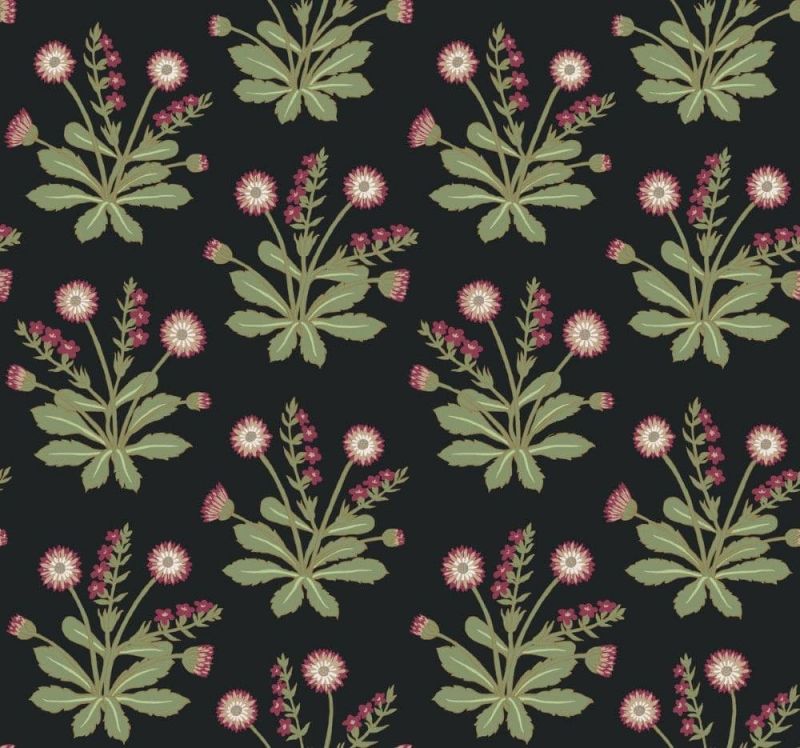 Arts & Crafts Ronald Redding Designs Wallpaper Meadow Flowers AC9152 By York For Dixons