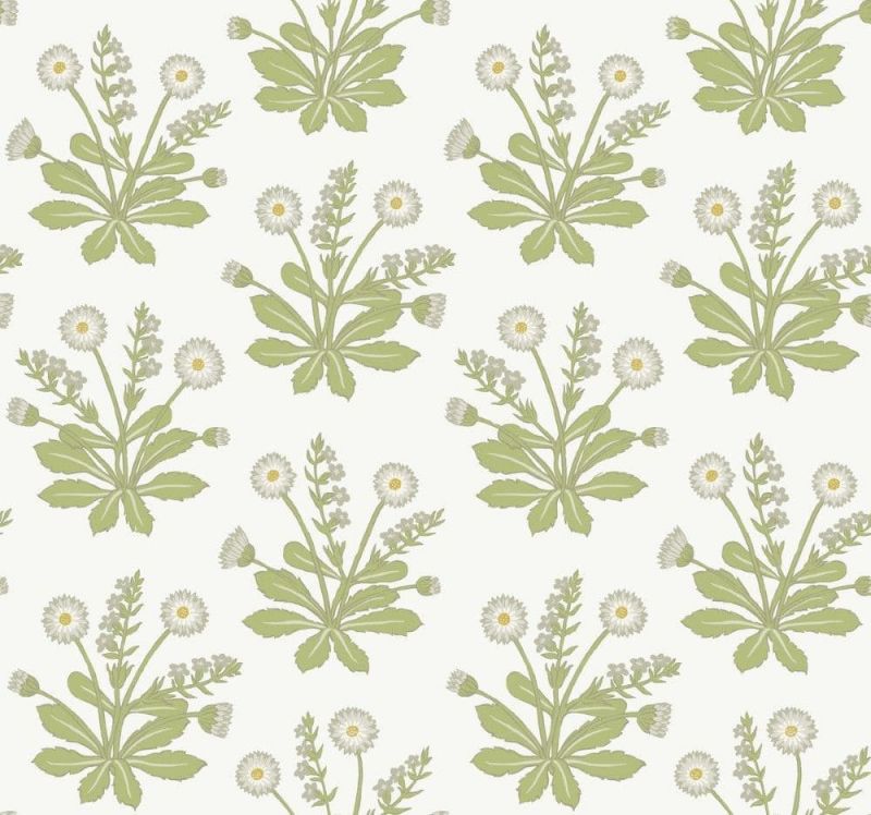 Arts & Crafts Ronald Redding Designs Wallpaper Meadow Flowers AC9155 By York For Dixons