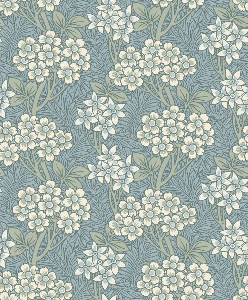 Arts & Crafts Wallpaper Page 30 ET12004 Floral Vine By Seabrook Designs For Galerie