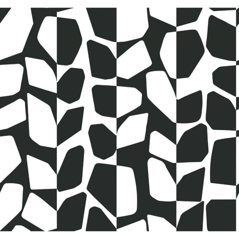 Black & White Wallpaper BW3893 Primitive Vines By York Wallcoverings For Dixons