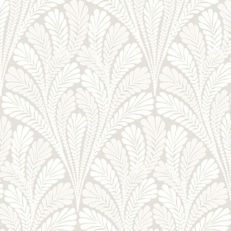 Black & White Wallpaper BW3952 Shell Damask By York Wallcoverings For Dixons