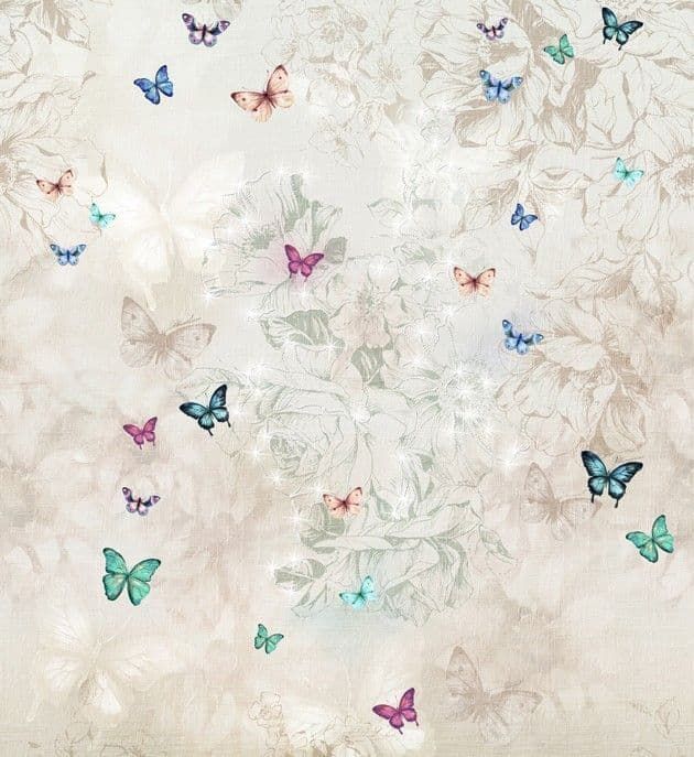 Blumarine Home Collection No. 2 Wallpaper Panel Sofio Crystal BM25215 or 25215 By Emiliana For Colemans