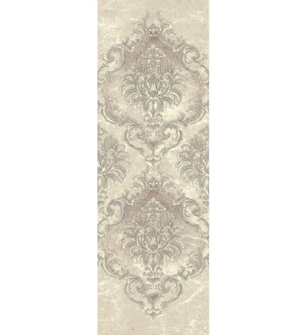 Blumarine Home Collection No. 2 Wallpaper Panel Unito Sogno Barocco Tortora BM25209 or 25209 By Emiliana For Colemans