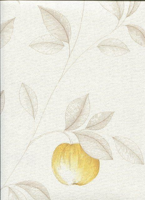 Bon Appetit Wallpaper Guirlande Pomme BAP 6840 20 20 BAP68402020 By Caselio