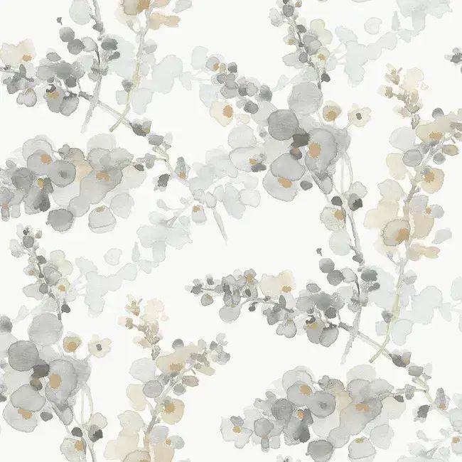 Candice Olson Casual Elegance Wallpaper EV3971 Blossom Fling By York Wallcoverings For Dixons Exclus