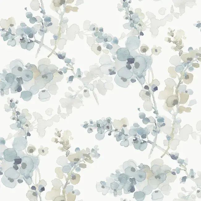Candice Olson Casual Elegance Wallpaper EV3974 Blossom Fling By York Wallcoverings For Dixons Exclus