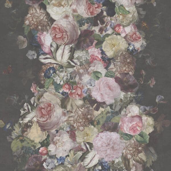 Chelsea Sketch Twenty 3 Wallpaper Ophelia Charcoal CH01323 CHO1323 By Tim Wilman