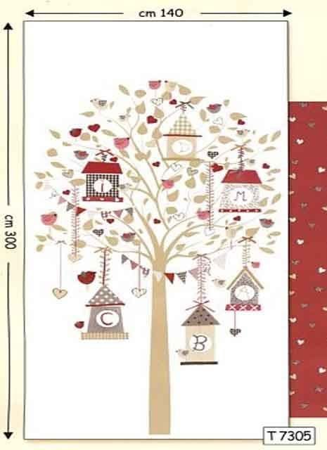 Ciao Bimbi Printed Fabric Panel T7305 By Cristiana Masi For Colemans