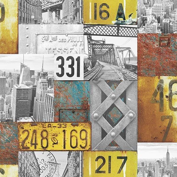 City Life Wallpaper WU20645 By Lutece For Galerie