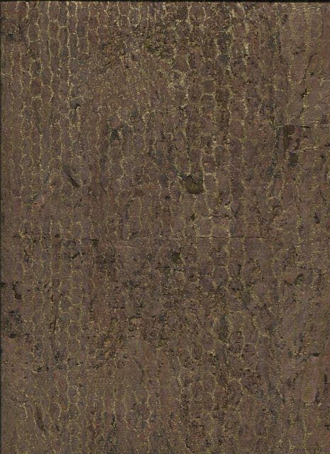 Cobra Printed Cork Wallpaper CA24 By Omexco For Brian Yates