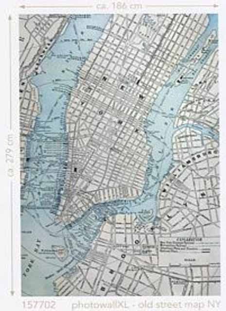 Denim & Co. Wall Pictures New York Street Map 157702 By Esta For Brian Yates