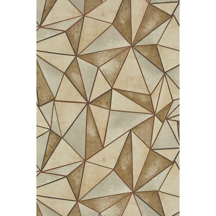Dimension Shard Gilded Wallpaper 1672/953 By Prestigious Wallcoverings