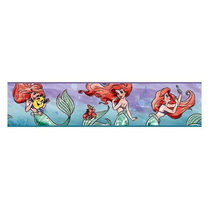 Disney Little Mermaid Wallpaper Border DI1016BD By York For Dixons Exclusive