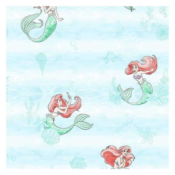 Disney Little Mermaid Wallpaper DI0954 By York For Dixons Exclusive