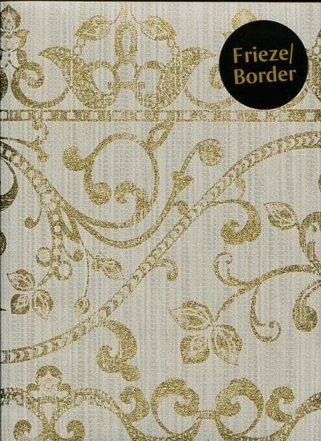 Eastern Alchemy Kayasha Gold Frieze/Border 293207 By Arthouse For Options