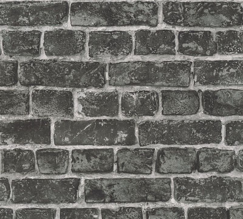 Elements Stone Brick Wallpaper 30682-2 By A S Creation