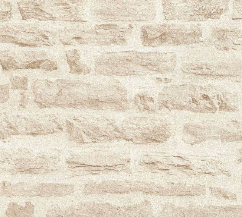 Elements Stone Brick Wallpaper 35580-3 By A S Creation