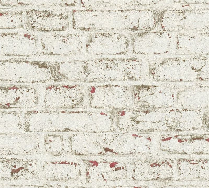 Elements Stone Brick Wallpaper 37162-1 By A S Creation