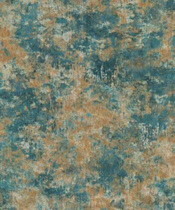 Elementum Wallpaper Drape Teal & Gold EE1201 By Grandeco Boutique