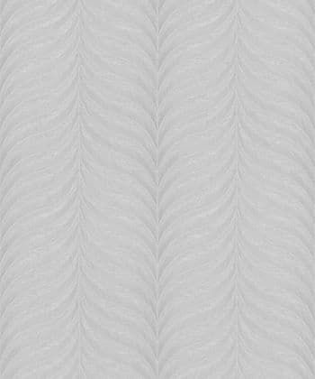 Elementum Wallpaper Organic Feather Silver EE1306 By Grandeco Boutique