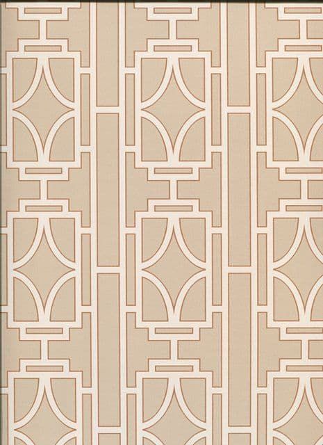 Empress Empire Lattice Wallpaper 2669-21770 By Deacon House for Brewster Fine Decor