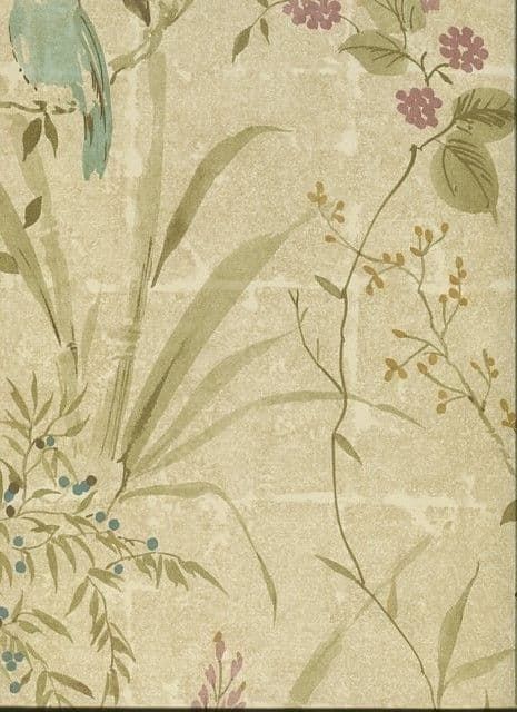 Empress Imperial Garden Wallpaper 2669-21702 By Beacon House for Brewster Fine Decor