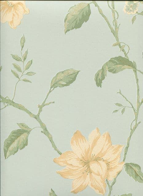 English Florals Wallpaper G34307 By Galerie