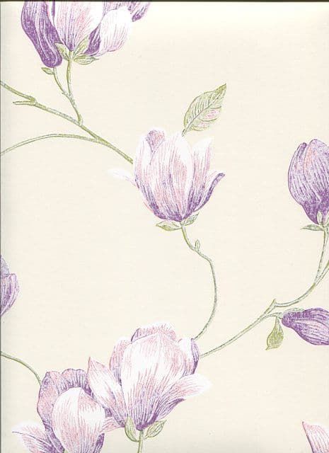 English Florals Wallpaper G34327 By Galerie