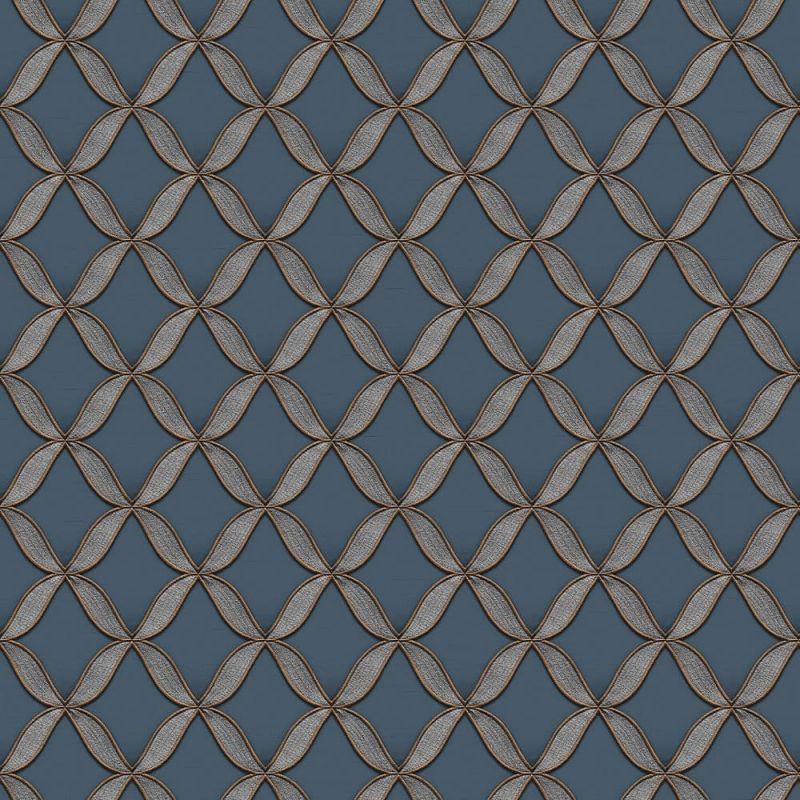 Fabric Touch Geometric Wallpaper FT221227 By Design id For Colemans