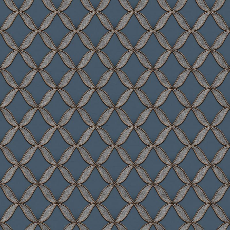 Fabric Touch Geometric Wallpaper FT221227 By Design id For Colemans