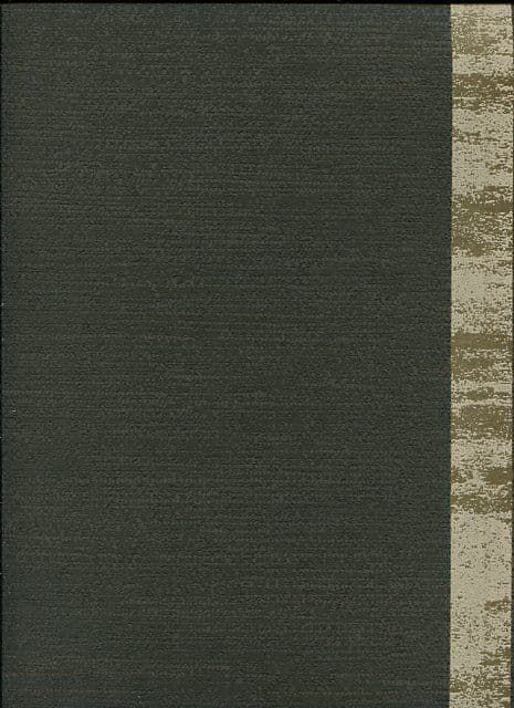 Ferrara SketchTwenty3 Wallpaper Raffia Stripe Dark Brown & Gold FR01032 FRO1032 By Tim Wilman