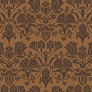 Flamante Flock Wallpaper 99060 Lambada Copper By Holden Decor