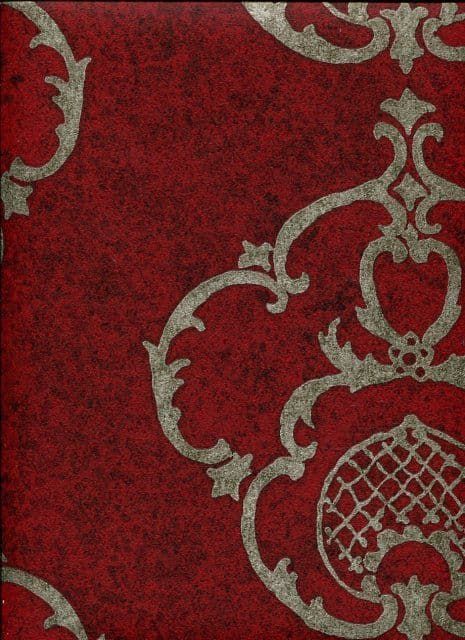 Folio John Morris Wallpaper Portland Damask VPD105 By Newmor For Dixons Exclusive